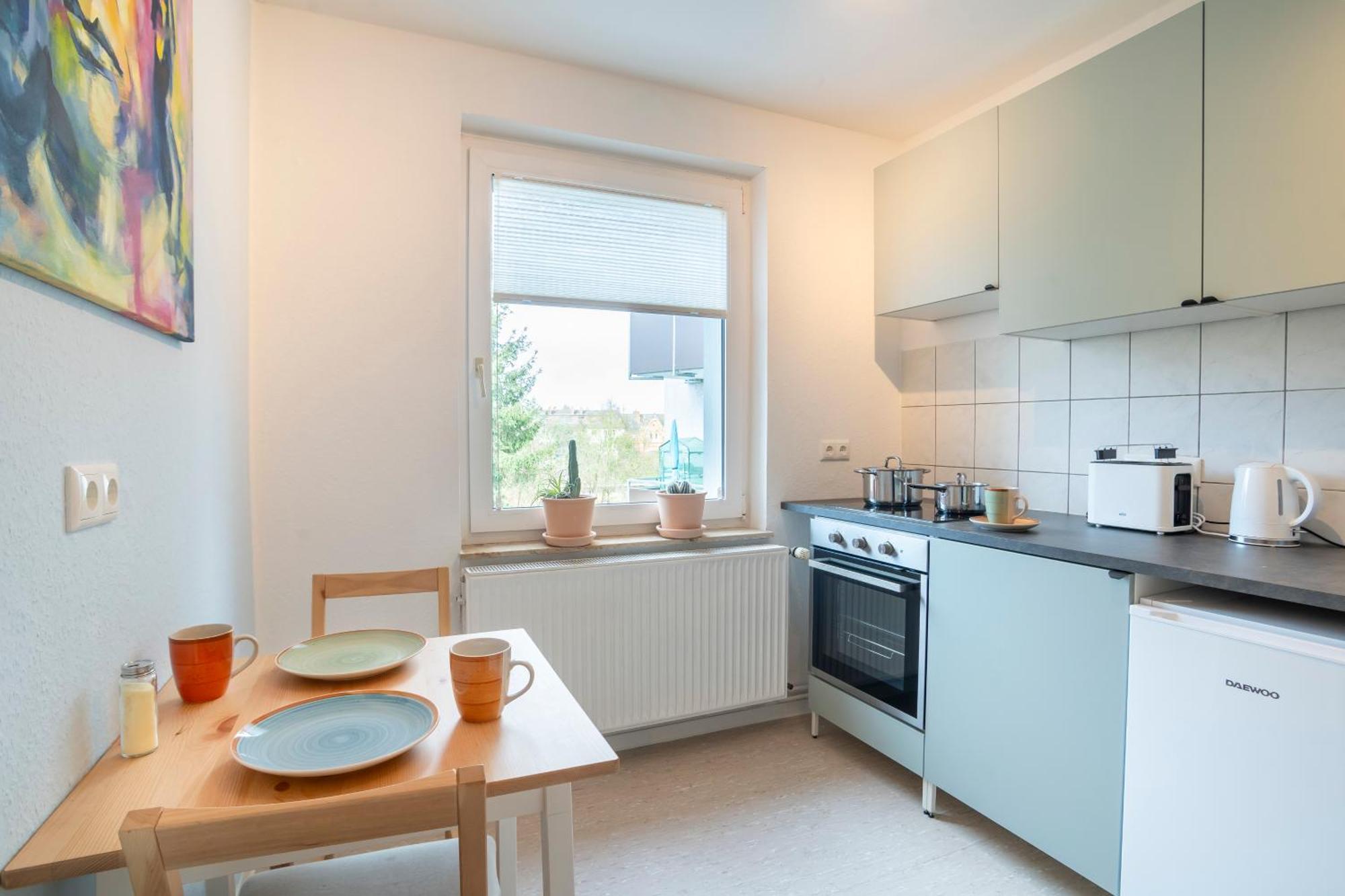 Akram Appartement III - Ruhig, Stadtnah ฮิลเดสไฮม์ ภายนอก รูปภาพ